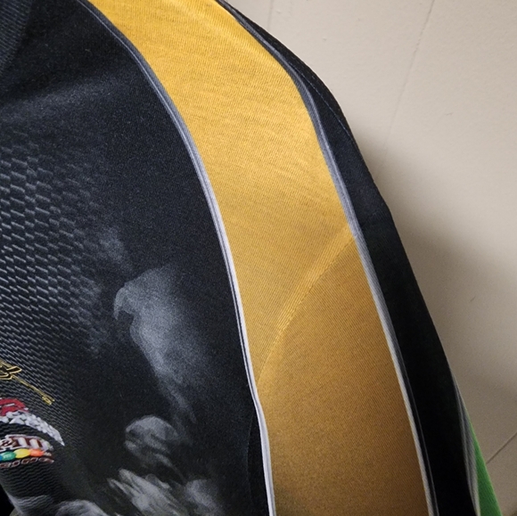 Joe Gibbs Racing Men's Size XL Kyle Busch M&M All Over Print T-shirt - Picture 2 of 12